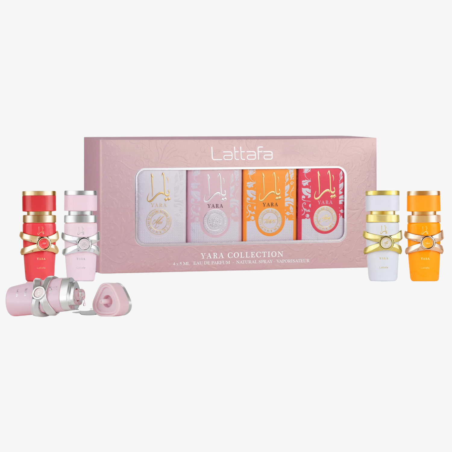 Yara Mini Collection 4 X 5ML EDP Spray – Lattafa Yara Mini Collection 4 X 5ML EDP Spray – Lattafa