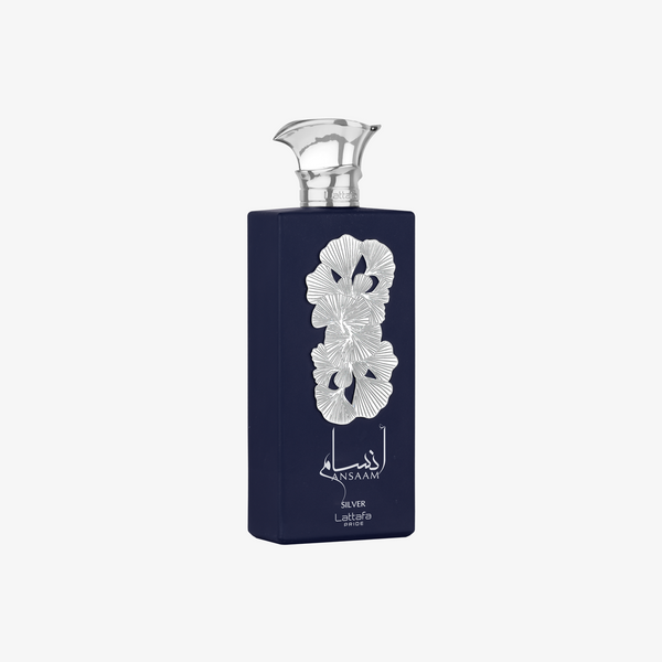 Lattafa Ansaam Silver 100ml 香水 Ansaam Silver by Lattafa Eau De Parfum EDP Spray 3.4 oz