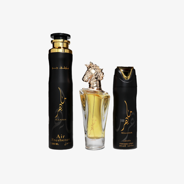 レア!! ラタファ 香水 Lattafa Maahir Black 100ml Maahir Black Edition Set – Lattafa
