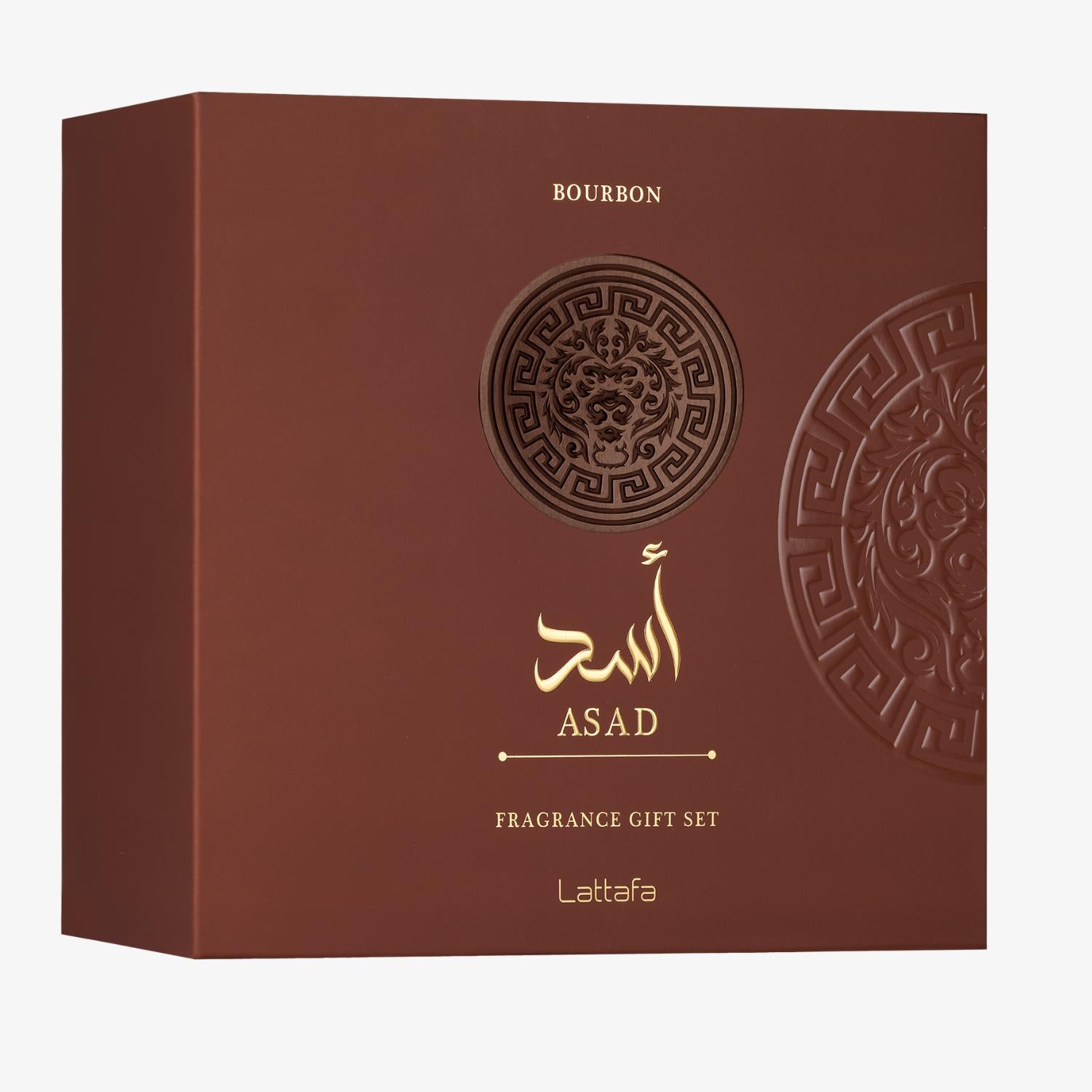 Asad Bourbon 3 pcs Giftset – Lattafa