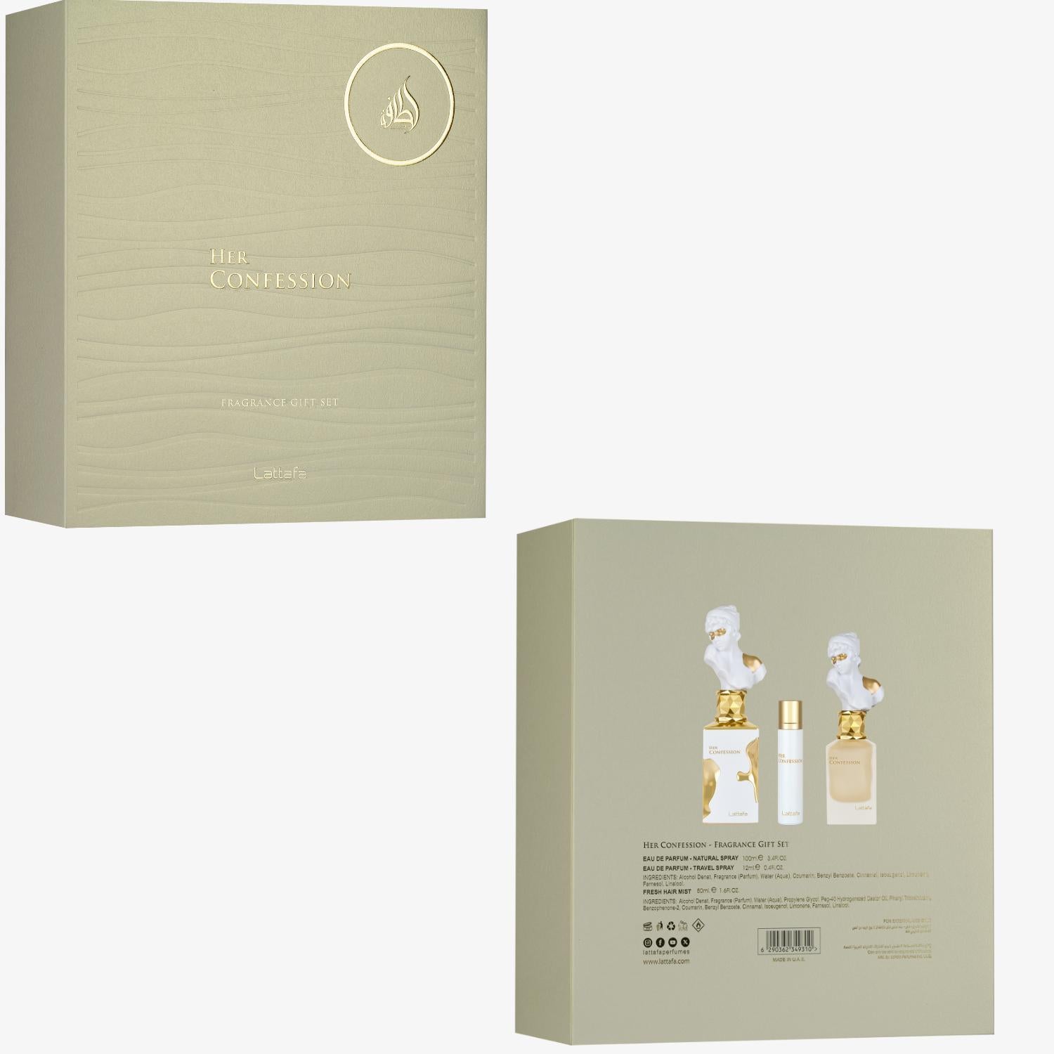 Lattafa Her Confession 100ml 並行輸入品 HER CONFESSION 100ML (3.40z) BY LATTAFA – Oriental Aromas Wholesale