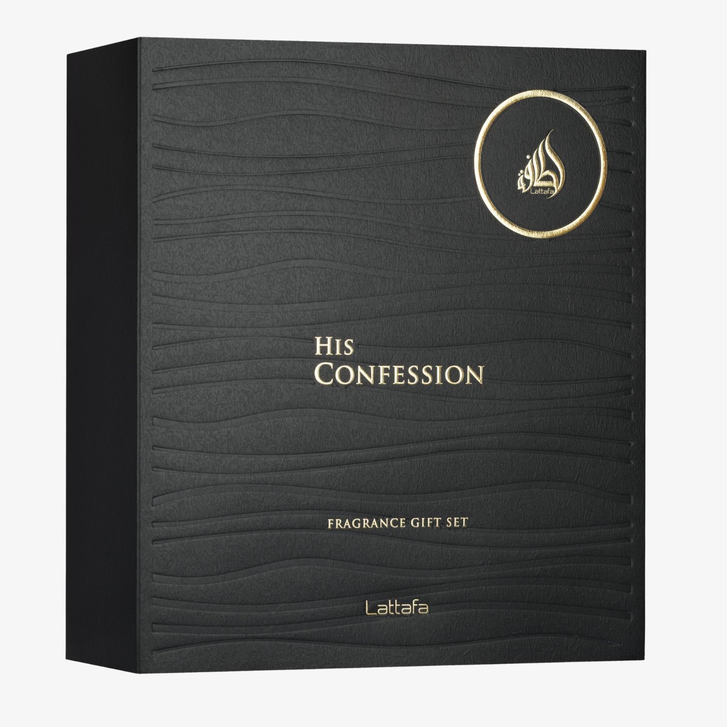 His Confession 3pcs Gift Set